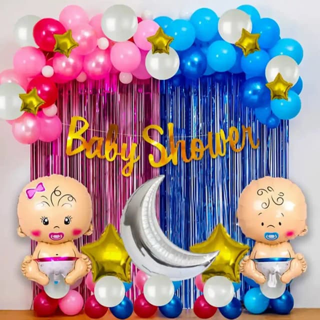 Simple Baby Shower Decor at Home
