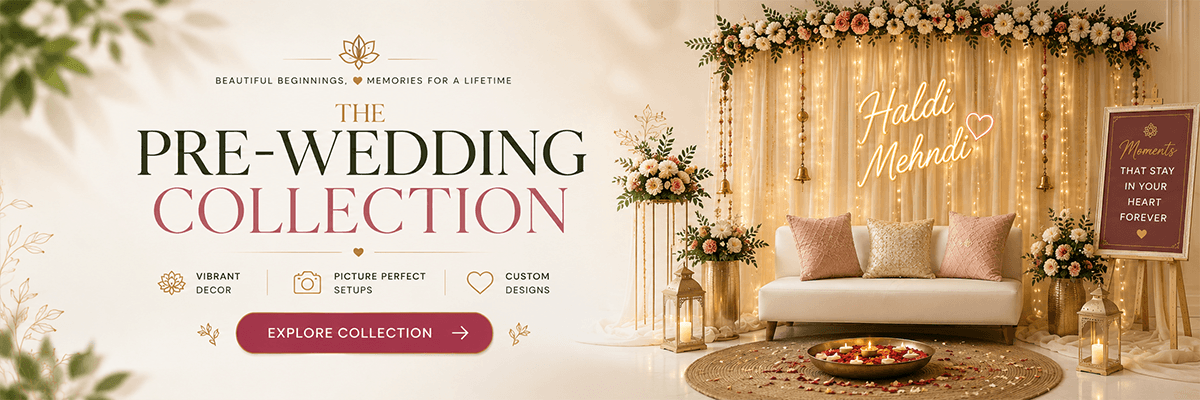 Pre-wedding collection banner
