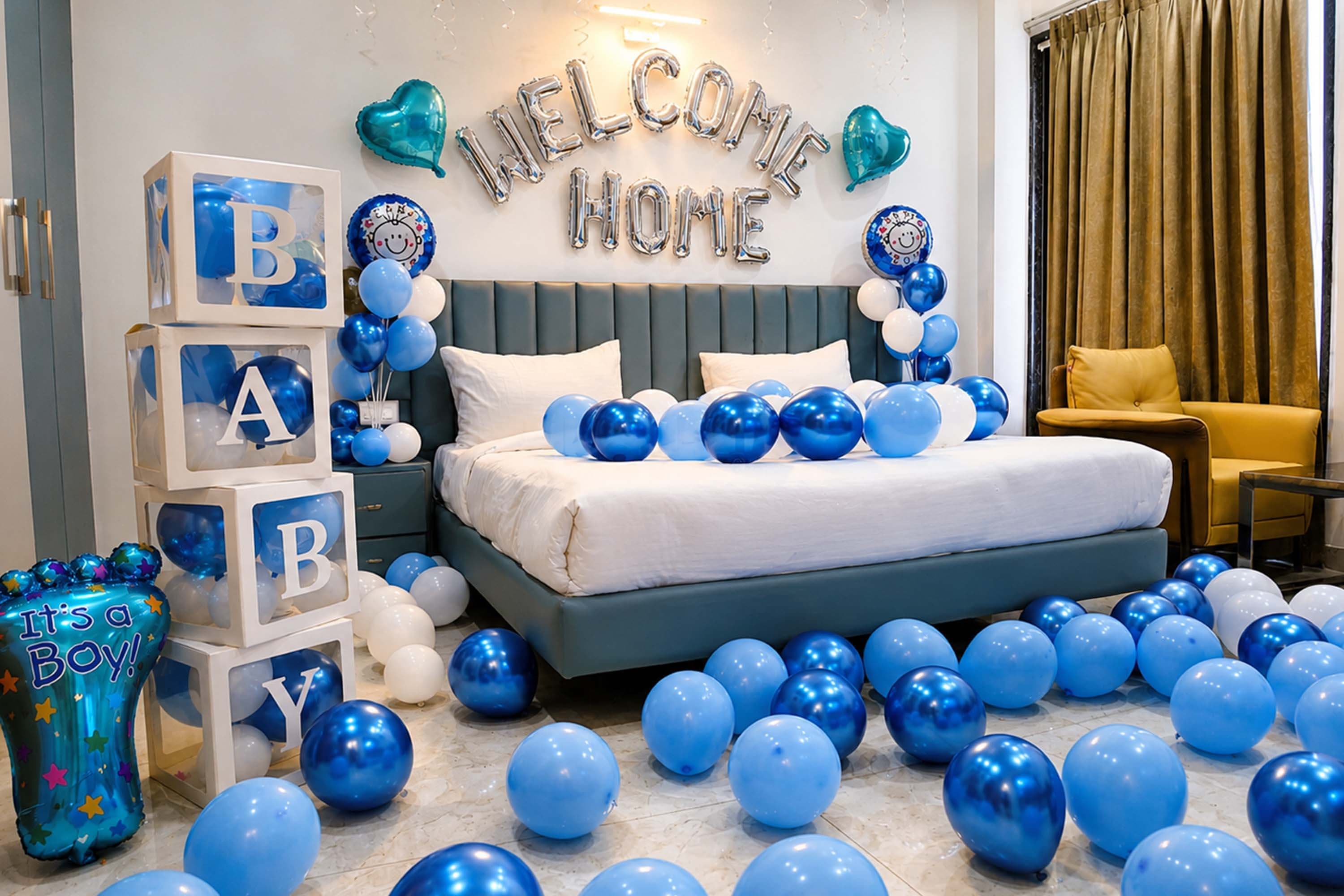 Naming Ceremony Decorations — Welcome Entrance decoration setup by DKG Party Events