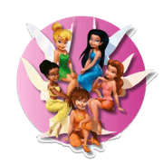 Princess and fairy themed kids decoration