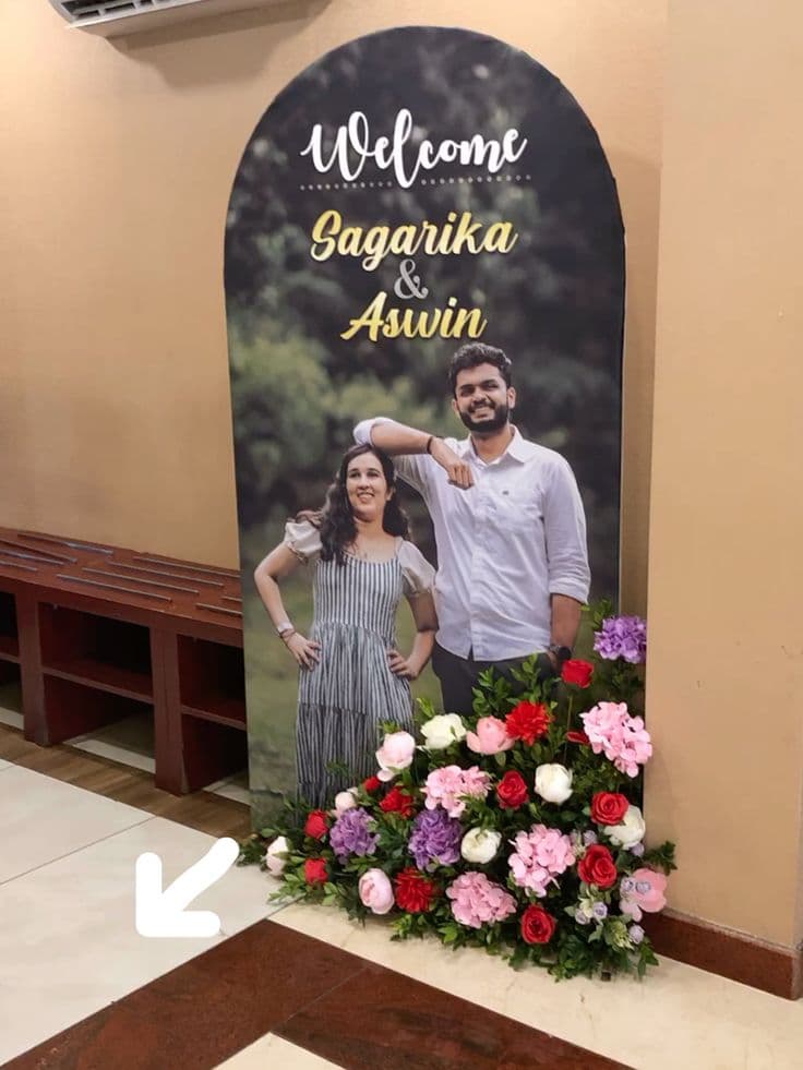 Reception decoration