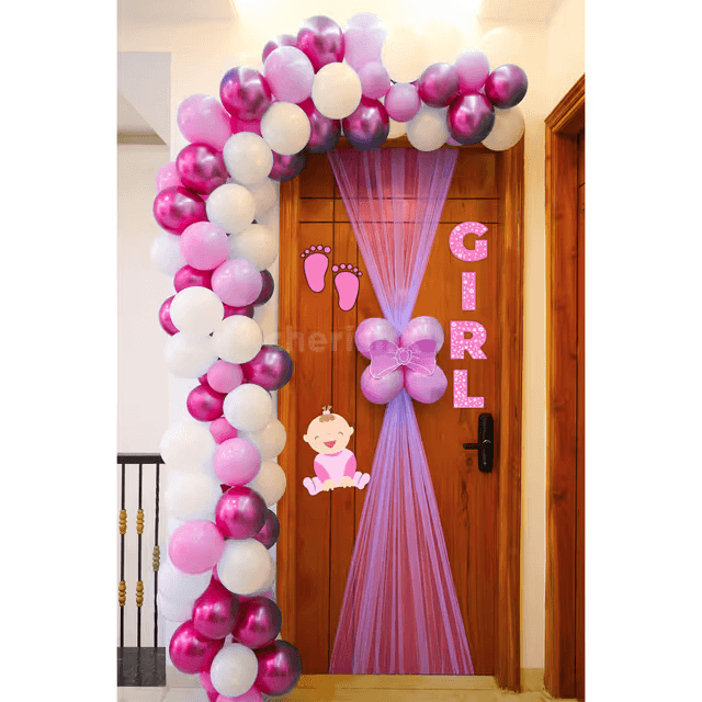 Luxury Birthday Balloon Setup