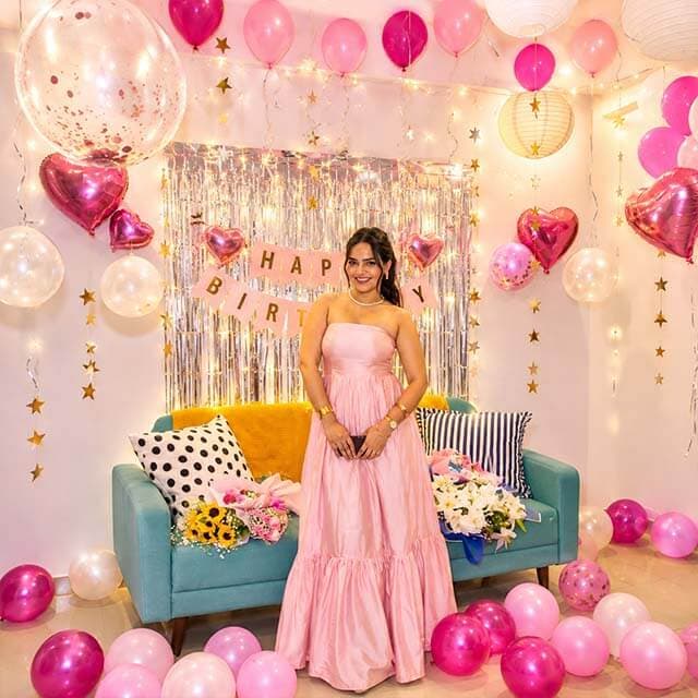 Silver Theme Bride-to-Be Party Decor