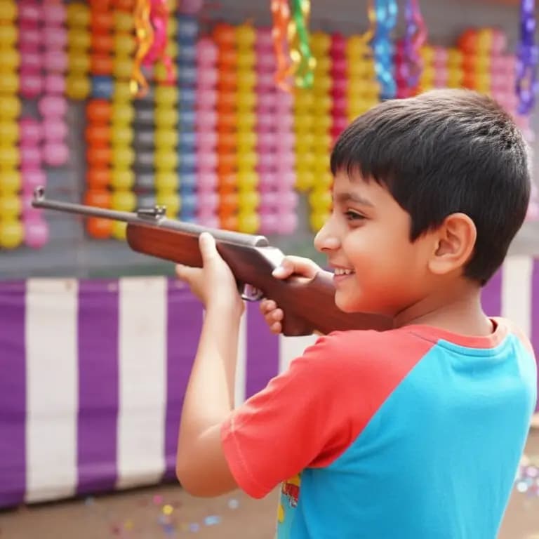 Balloon Shooting Counter For Kids Birthday Party